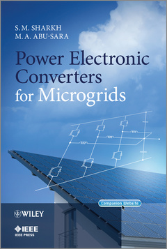 Couverture de l’ouvrage Power Electronic Converters for Microgrids