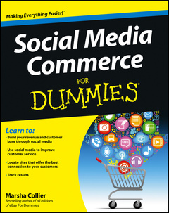Couverture de l’ouvrage Social media commerce for dummies®, (paperback)