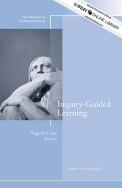 Couverture de l’ouvrage Inquiry-guided learning, no 129 spring 2012 (series: j-b tl single issue teaching and learning) (paperback)