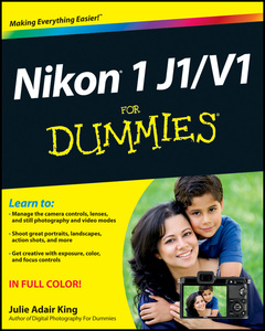 Couverture de l’ouvrage Nikon 1 j1/v1 for dummies® (paperback)