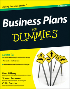 Couverture de l’ouvrage Business plans for dummies