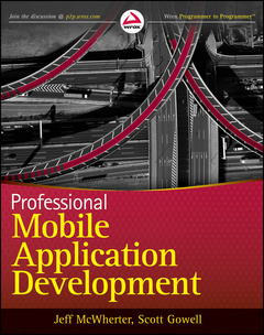 Couverture de l’ouvrage Professional Mobile Application Development