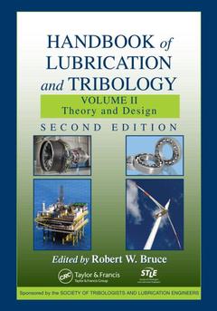 Couverture de l’ouvrage Handbook of Lubrication and Tribology, Volume II