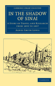 Cover of the book In the Shadow of Sinai