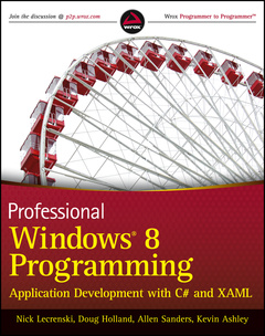 Cover of the book Professional windows 8 programming: application development with html 5, css 3, and javascript (paperback)