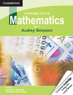 Couverture de l’ouvrage Cambridge O Level Mathematics: Volume 1