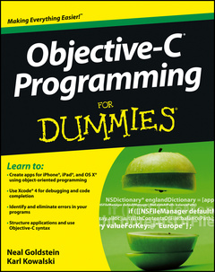 Couverture de l’ouvrage Objective-c programming for dummies® (paperback)