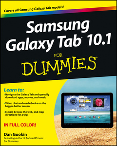 Cover of the book Samsung galaxy tab 10 1 for dummies® (paperback)