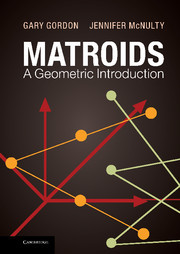 Couverture de l’ouvrage Matroids: A Geometric Introduction