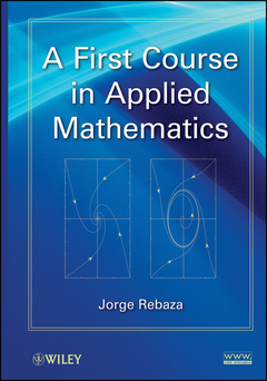 Couverture de l’ouvrage A First Course in Applied Mathematics