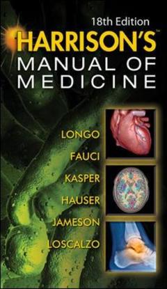 Cover of the book Harrisons manual of medicine, 18th edition