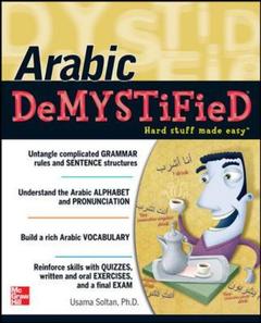 Couverture de l’ouvrage Arabic demystified with audio cd (series: demystified)