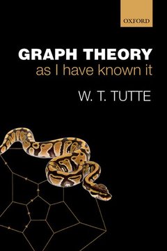 Couverture de l’ouvrage Graph Theory As I Have Known It