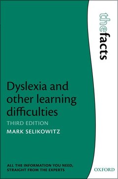 Cover of the book Dyslexia and other learning difficulties