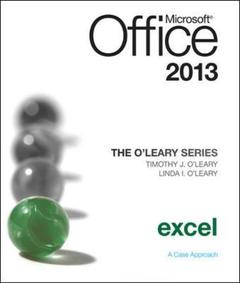 Cover of the book Microsoft office excel 2010