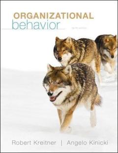 Cover of the book Organizational behavior