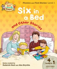 Couverture de l’ouvrage Oxford reading tree read with biff, chip, and kipper: level 1 phonics aamp, first stories: six in a bed and other stories 