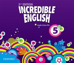 Couverture de l’ouvrage Incredible English: 5: Class Audio CDs (3 Discs)