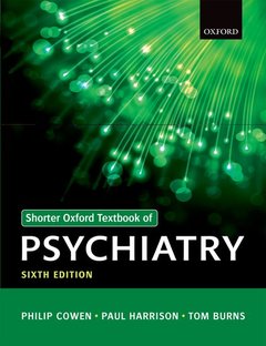Couverture de l’ouvrage Shorter oxford textbook of psychiatry 
