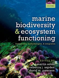 Cover of the book Marine Biodiversity and Ecosystem Functioning
