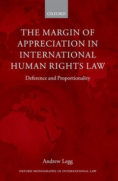 Cover of the book The Margin of Appreciation in International Human Rights Law