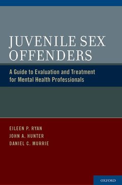 Couverture de l’ouvrage Juvenile Sex Offenders