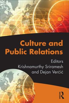 Couverture de l’ouvrage Culture and Public Relations