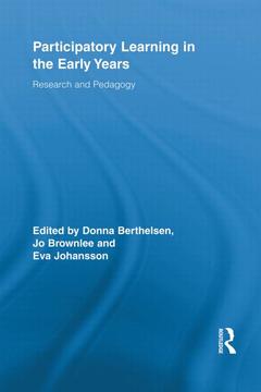 Couverture de l’ouvrage Participatory Learning in the Early Years