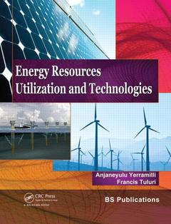 Couverture de l’ouvrage Energy Resources, Utilization & Technologies