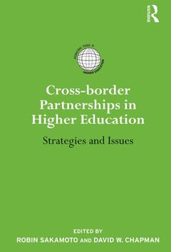 Couverture de l’ouvrage Cross-border Partnerships in Higher Education