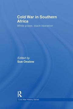 Couverture de l’ouvrage Cold War in Southern Africa