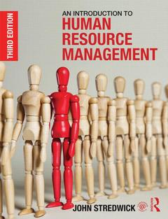 Couverture de l’ouvrage An Introduction to Human Resource Management