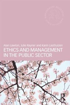 Couverture de l’ouvrage Ethics and Management in the Public Sector