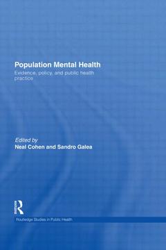 Cover of the book Population Mental Health