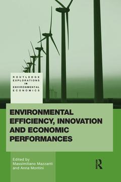 Couverture de l’ouvrage Environmental Efficiency, Innovation and Economic Performances