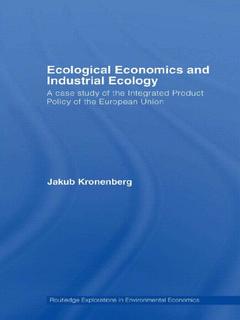 Couverture de l’ouvrage Ecological Economics and Industrial Ecology