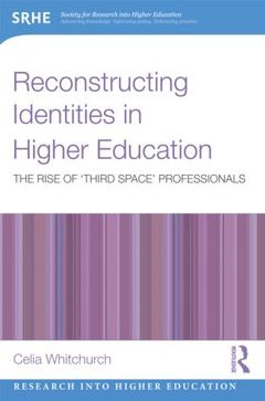 Couverture de l’ouvrage Reconstructing Identities in Higher Education