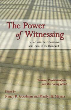 Couverture de l’ouvrage The Power of Witnessing