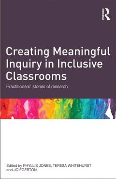 Couverture de l’ouvrage Creating Meaningful Inquiry in Inclusive Classrooms
