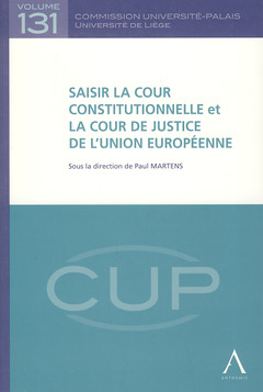 Cover of the book SAISIR LA COUR CONSTITUTIONNELLE ET LA COUR DE JUSTICE DE L'UNION EUROPÉENNE