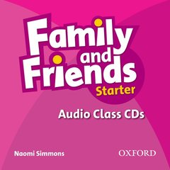Couverture de l’ouvrage Family and Friends: Starter: Audio Class CD (2 Discs)