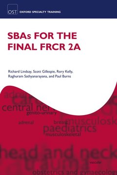 Couverture de l’ouvrage SBAs for the Final FRCR 2A