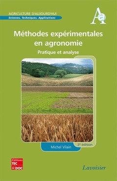 Couverture de l’ouvrage Méthodes expérimentales en agronomie