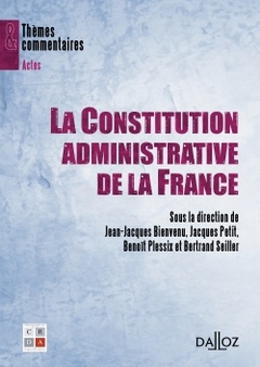 Cover of the book La Constitution administrative de la France