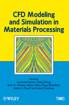 Couverture de l’ouvrage CFD modeling and simulation in materials processing