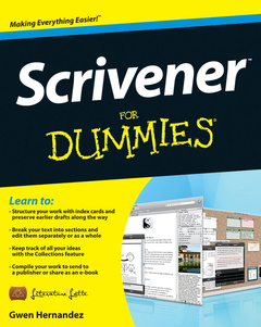 Couverture de l’ouvrage Scrivener for dummies® (paperback)