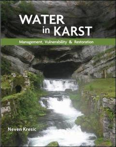 Couverture de l’ouvrage Water in karst: management, vulnerability, and restoration