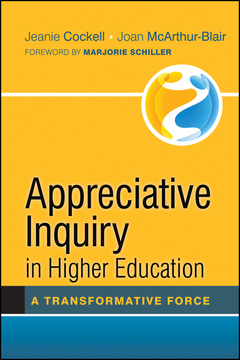 Couverture de l’ouvrage Appreciative inquiry in higher education: a transformative force (paperback)