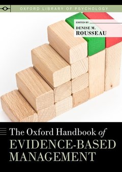 Couverture de l’ouvrage The Oxford Handbook of Evidence-based Management