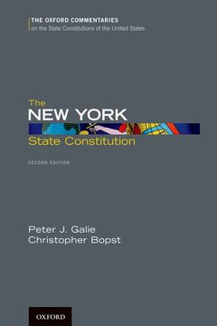 Couverture de l’ouvrage The New York State Constitution, Second Edition